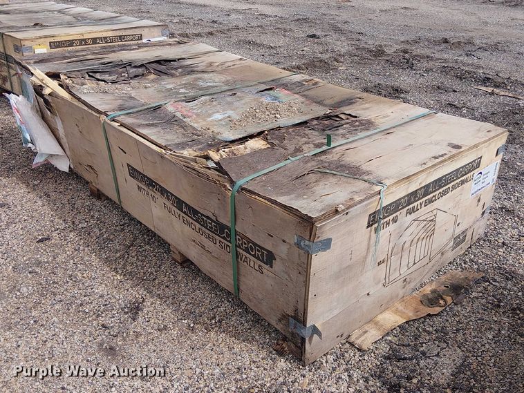 image for item DU3066 Valley Pioneer MSC2030F steel carport