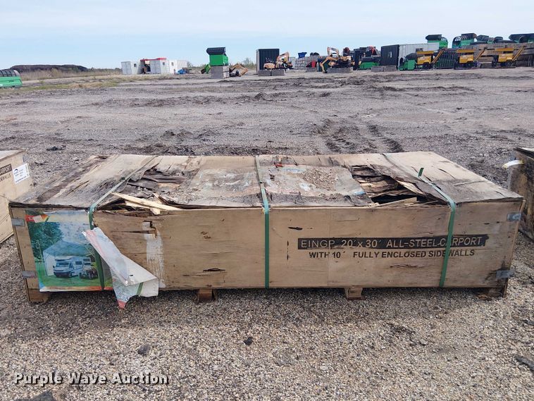 image for item DU3066 Valley Pioneer MSC2030F steel carport