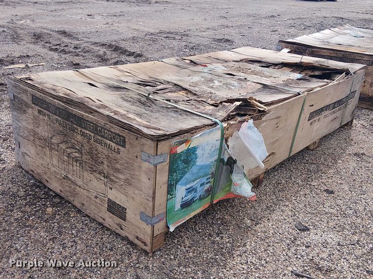 image for item DU3066 Valley Pioneer MSC2030F steel carport