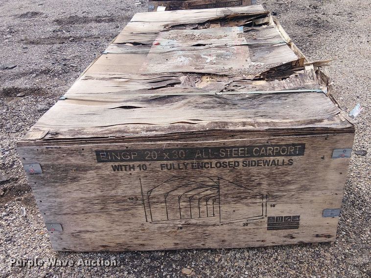 image for item DU3066 Valley Pioneer MSC2030F steel carport