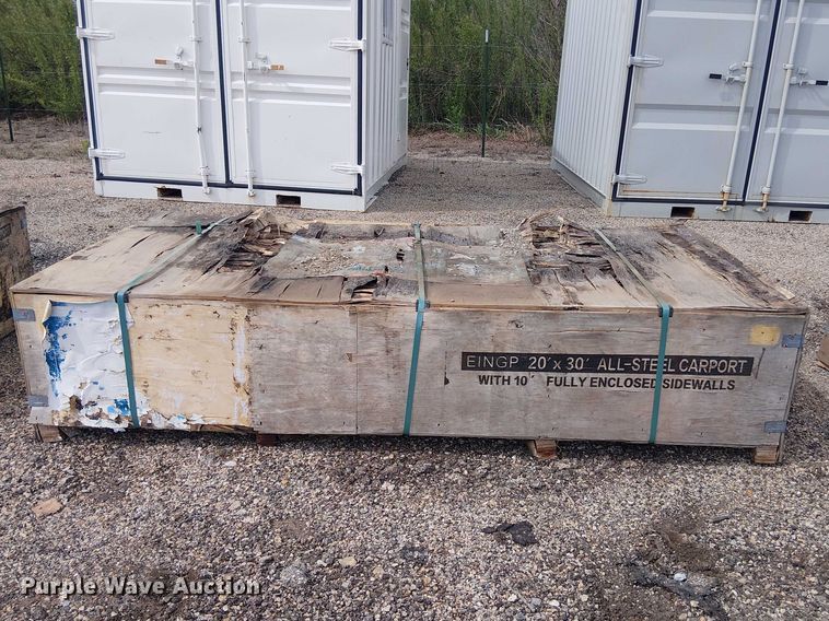 image for item DU3066 Valley Pioneer MSC2030F steel carport