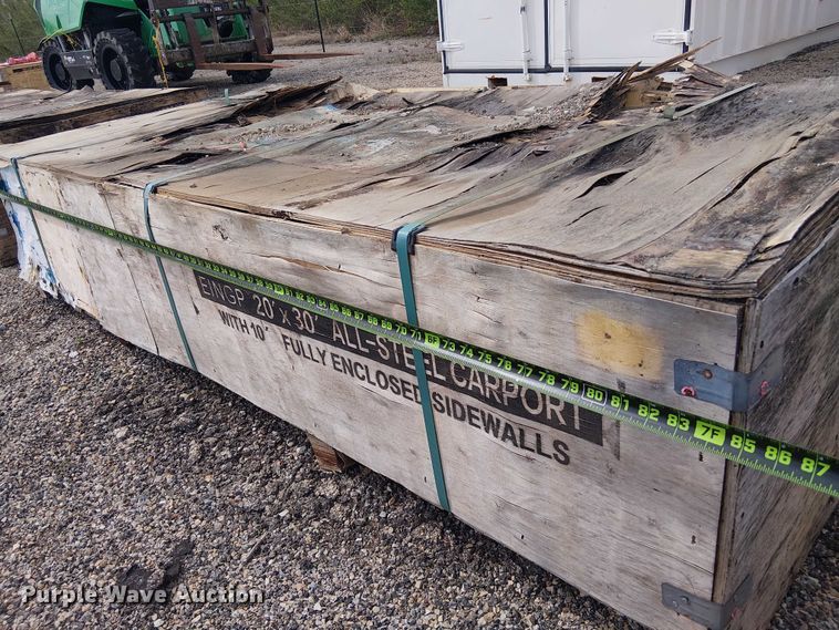 image for item DU3066 Valley Pioneer MSC2030F steel carport