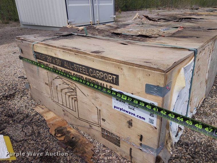 image for item DU3066 Valley Pioneer MSC2030F steel carport