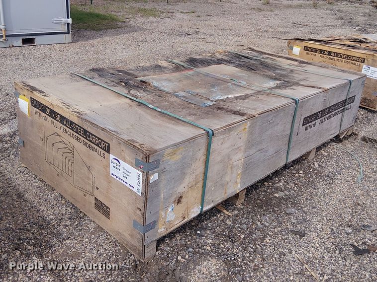 image for item DU3067 Valley Pioneer MSC2030F steel carport