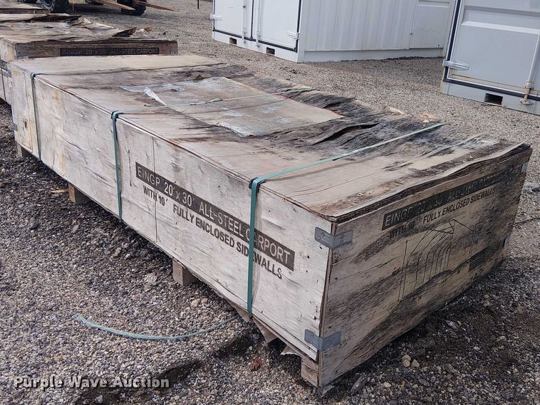 image for item DU3067 Valley Pioneer MSC2030F steel carport