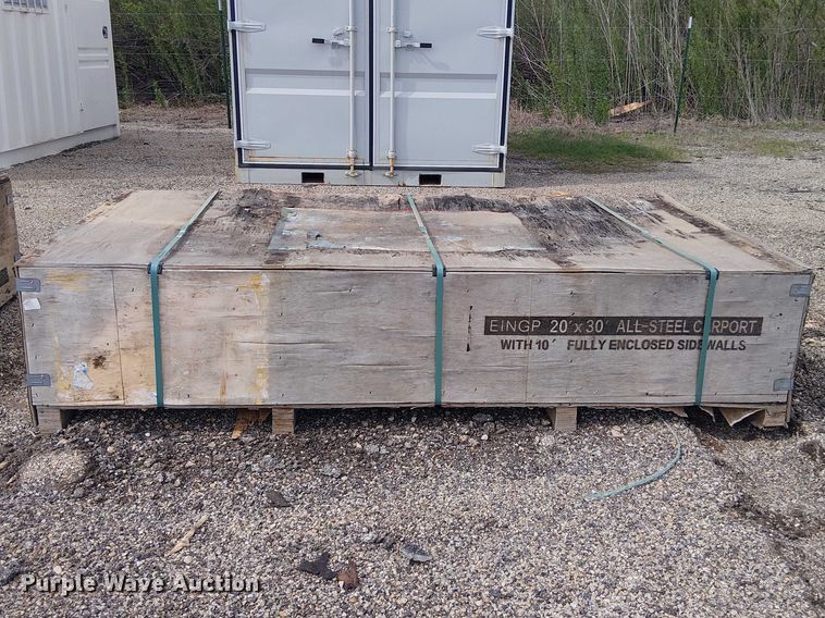 image for item DU3067 Valley Pioneer MSC2030F steel carport