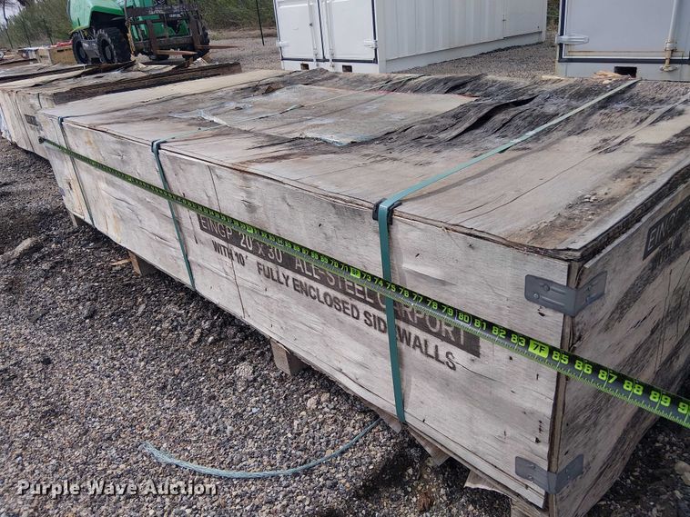 image for item DU3067 Valley Pioneer MSC2030F steel carport