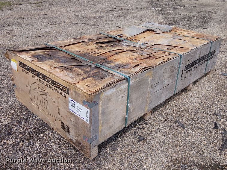 image for item DU3068 Valley Pioneer MSC2030F steel carport