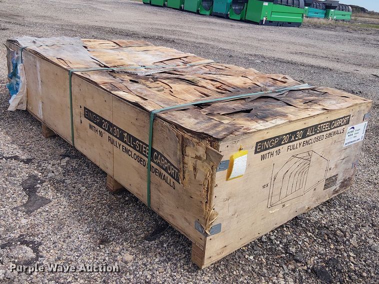 image for item DU3068 Valley Pioneer MSC2030F steel carport