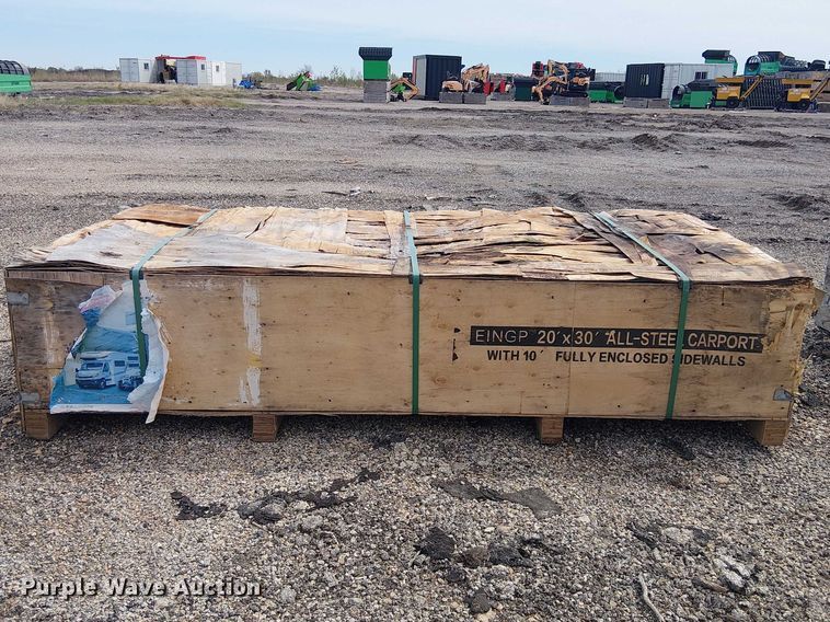 image for item DU3068 Valley Pioneer MSC2030F steel carport