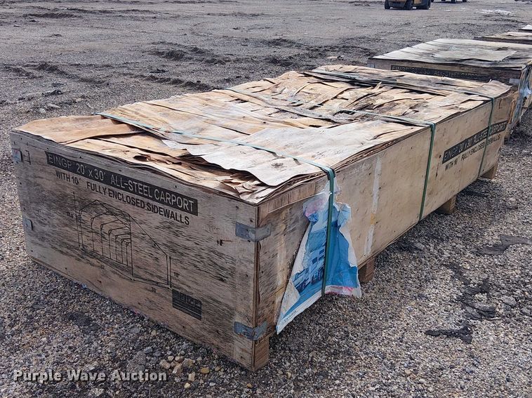 image for item DU3068 Valley Pioneer MSC2030F steel carport