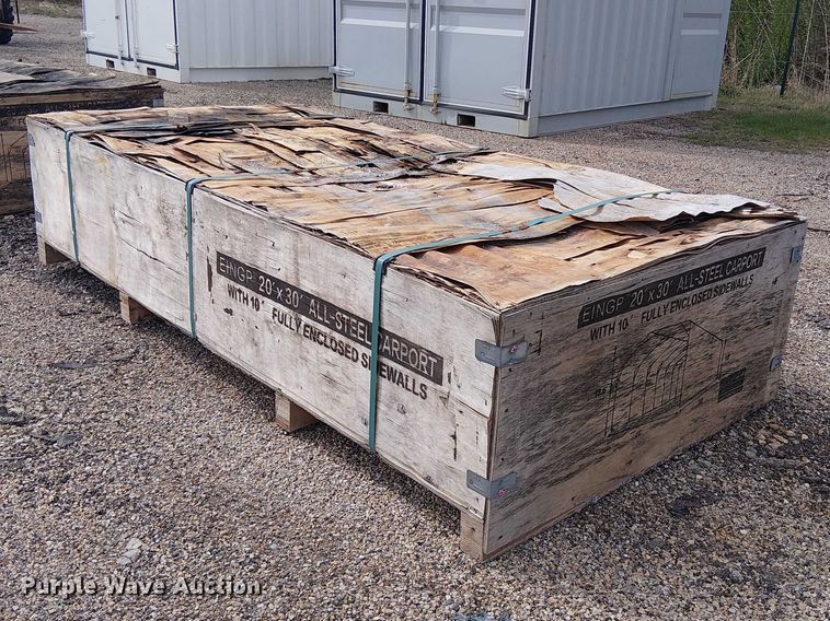 image for item DU3068 Valley Pioneer MSC2030F steel carport