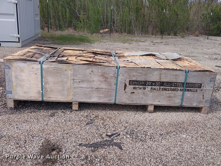 image for item DU3068 Valley Pioneer MSC2030F steel carport