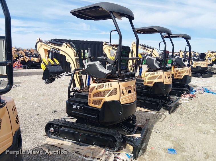 image for item DU3093 2024 EINGP EM15 mini excavator