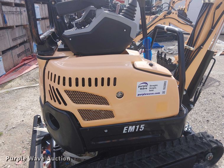 image for item DU3093 2024 EINGP EM15 mini excavator