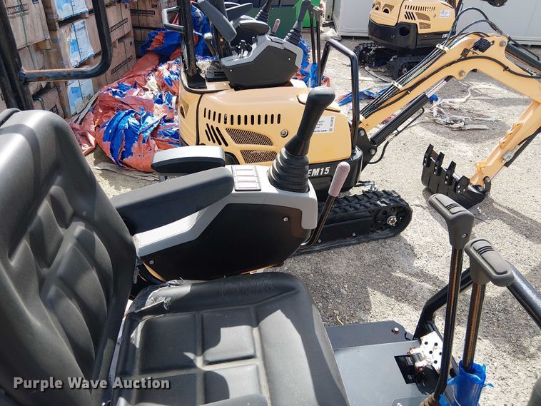 image for item DU3093 2024 EINGP EM15 mini excavator