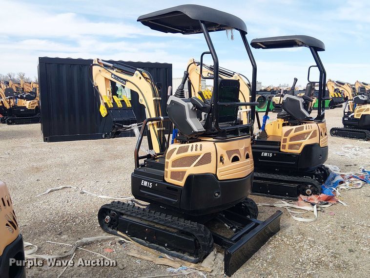 image for item DU3094 2024 EINGP EM15 mini excavator