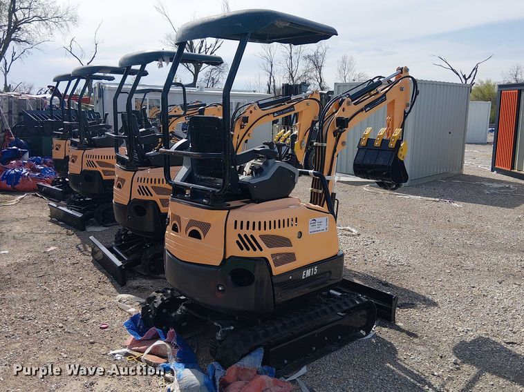 image for item DU3095 2024 EINGP EM15 mini excavator