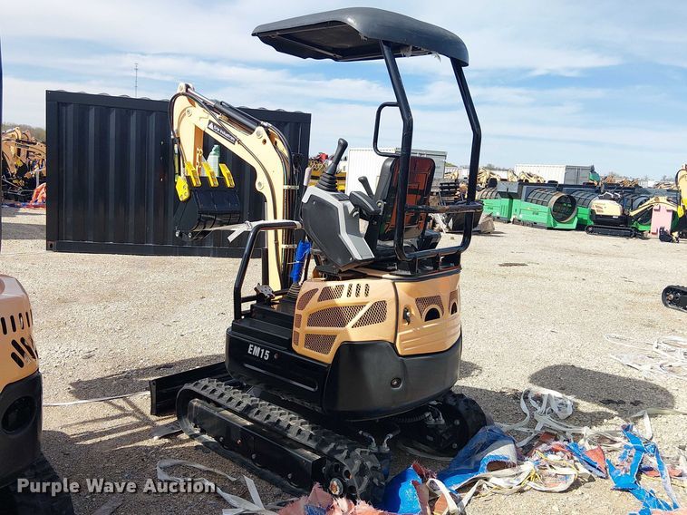 image for item DU3095 2024 EINGP EM15 mini excavator