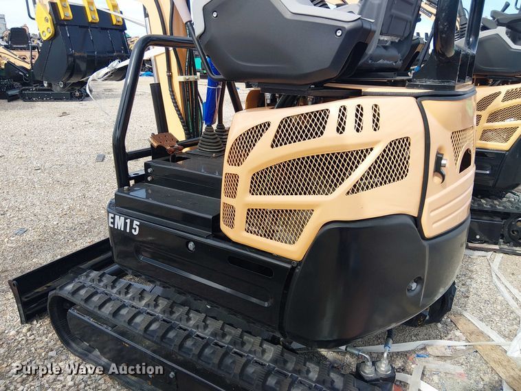 image for item DU3097 2024 EINGP EM15 mini excavator