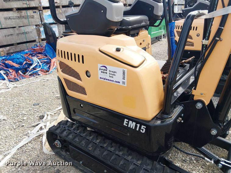 image for item DU3097 2024 EINGP EM15 mini excavator