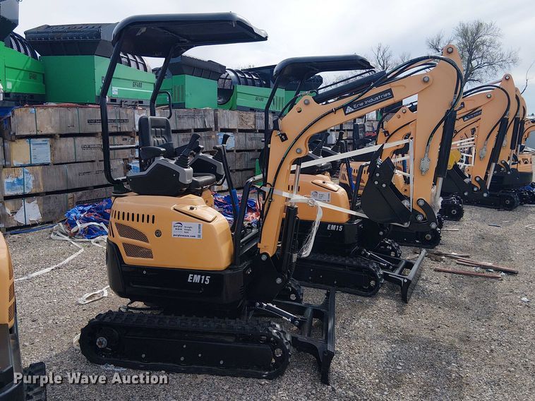 image for item DU3098 2024 EINGP EM15 mini excavator