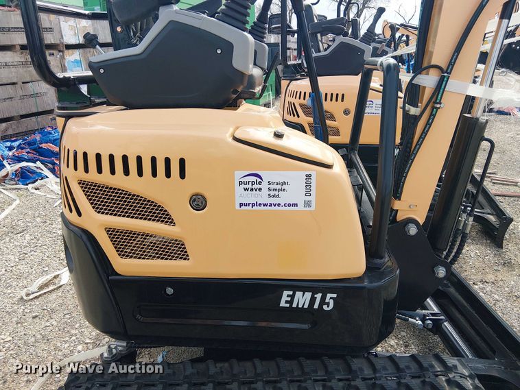 image for item DU3098 2024 EINGP EM15 mini excavator