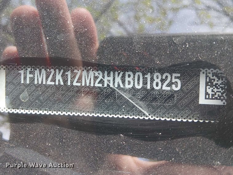 image for item DU3112 2017 Ford Transit 150 van
