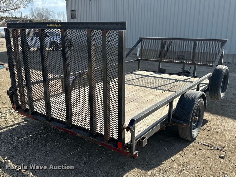image for item DV0882 2022 H&H H8212RS-030 utility trailer