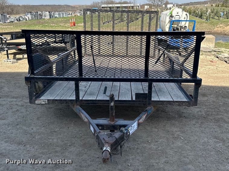 image for item DV0883 2021 H&H H8212RS-030 utility trailer