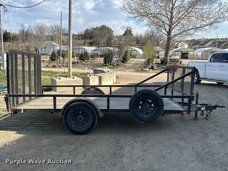 image for item DV0883 2021 H&H H8212RS-030 utility trailer