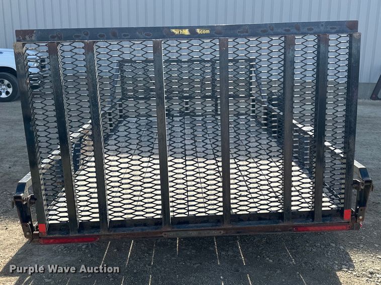 image for item DV0883 2021 H&H H8212RS-030 utility trailer
