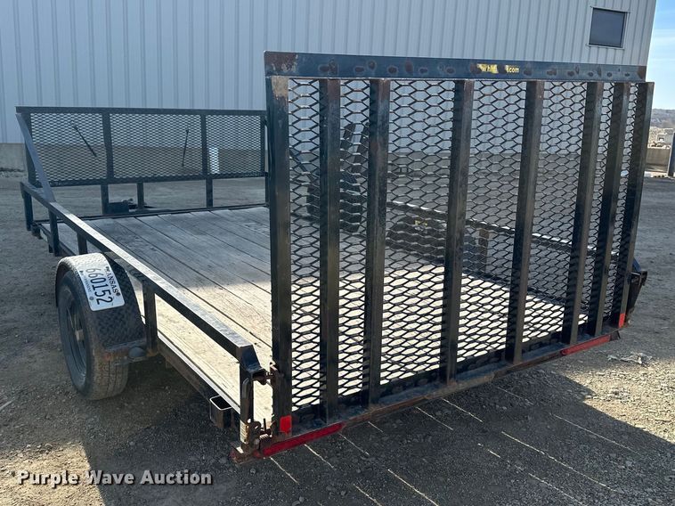 image for item DV0883 2021 H&H H8212RS-030 utility trailer