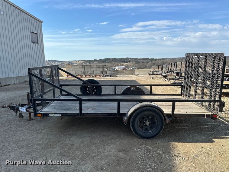 image for item DV0883 2021 H&H H8212RS-030 utility trailer