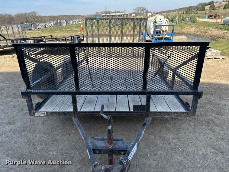 image for item DV0883 2021 H&H H8212RS-030 utility trailer