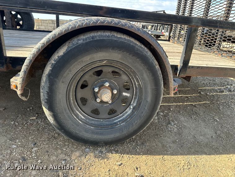 image for item DV0883 2021 H&H H8212RS-030 utility trailer