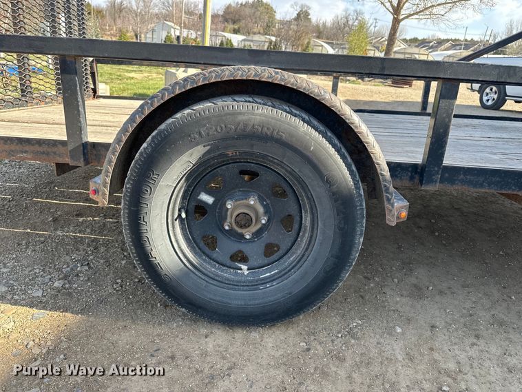 image for item DV0883 2021 H&H H8212RS-030 utility trailer