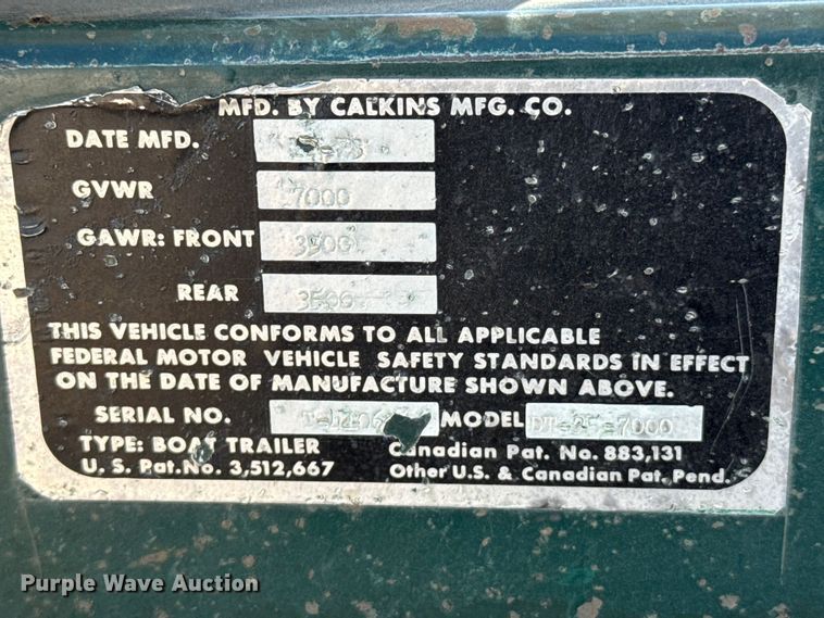 image for item DZ5352 1974 Bayliner Saratoga boat