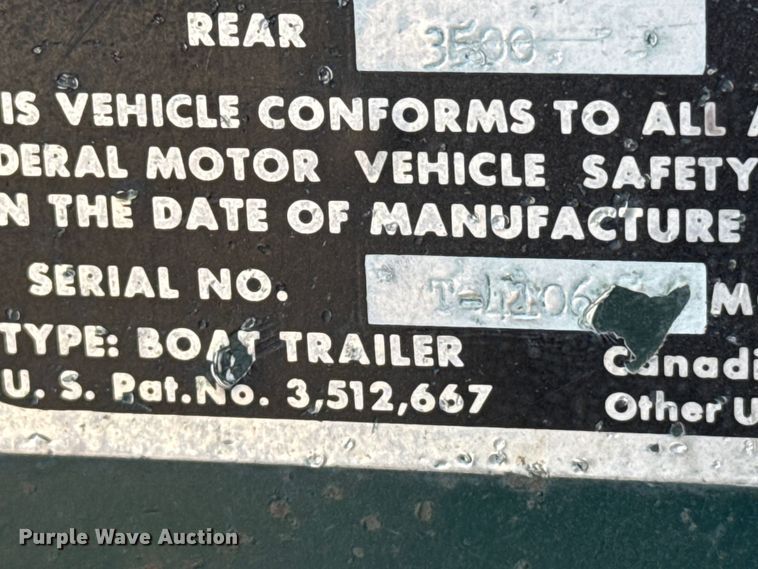 image for item DZ5352 1974 Bayliner Saratoga boat