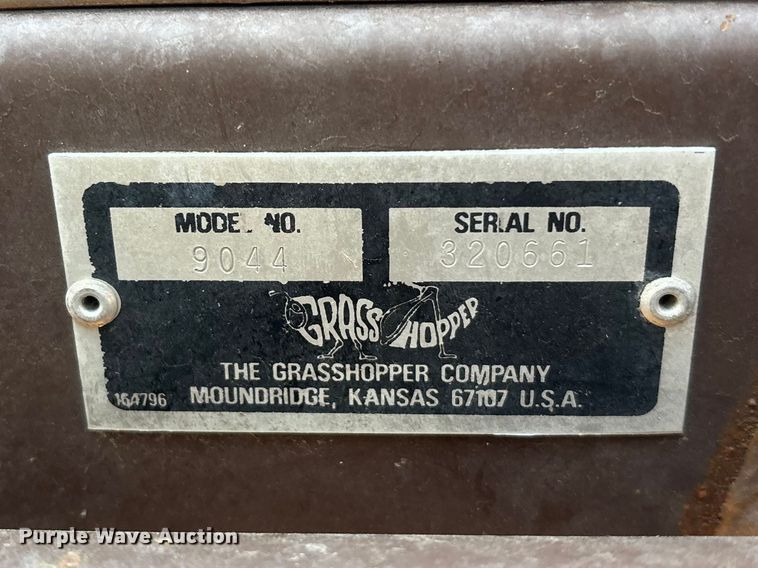 image for item EA4561 Grasshopper 614 ZTR lawn mower