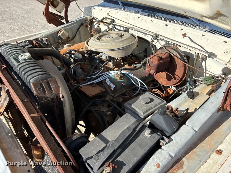 image for item EA4658 1979 Ford F150 pickup truck cab and chassis