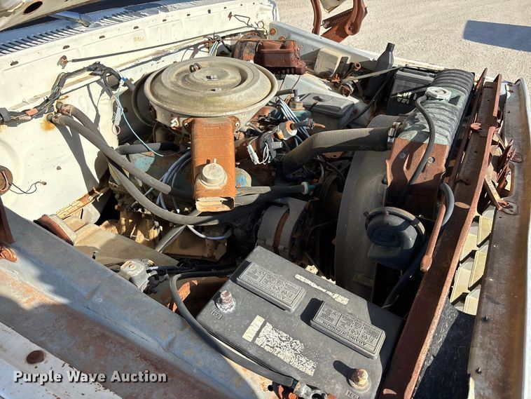 image for item EA4658 1979 Ford F150 pickup truck cab and chassis