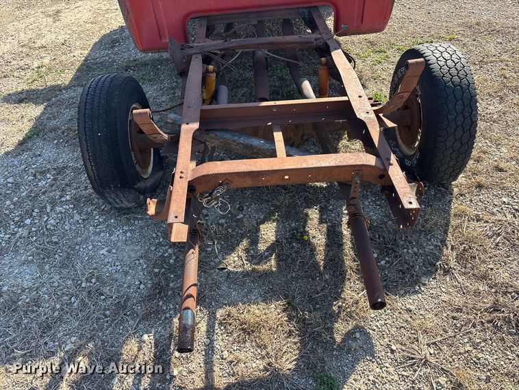 image for item EA4659 1965 Ford F100 pickup truck cab and chassis