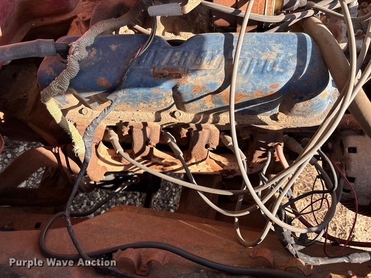 image for item EA4659 1965 Ford F100 pickup truck cab and chassis