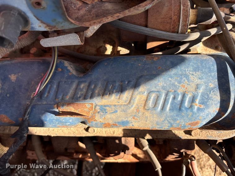 image for item EA4659 1965 Ford F100 pickup truck cab and chassis