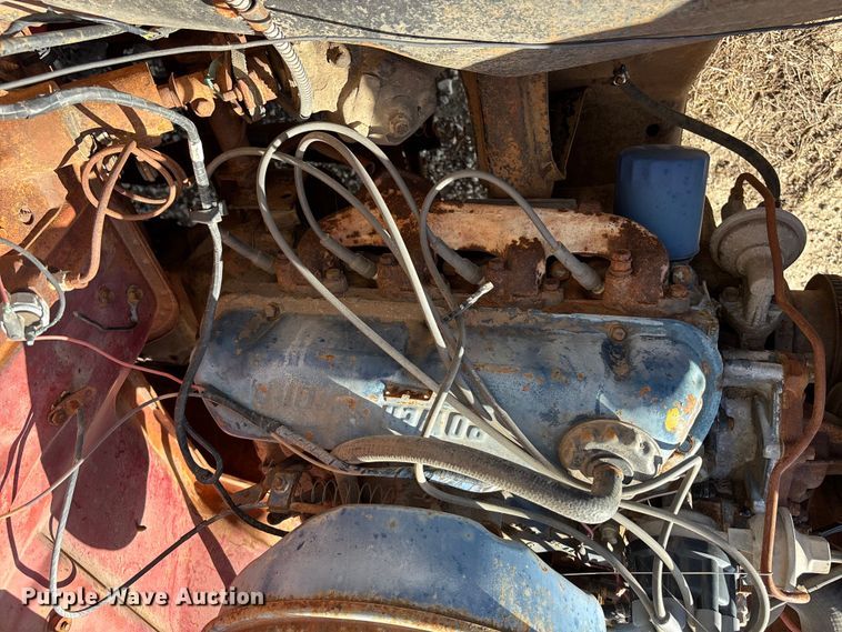 image for item EA4659 1965 Ford F100 pickup truck cab and chassis