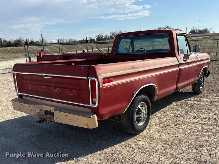 image for item EA4660 1978 Ford F150 Ranger pickup truck