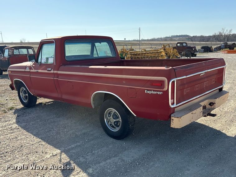 image for item EA4660 1978 Ford F150 Ranger pickup truck