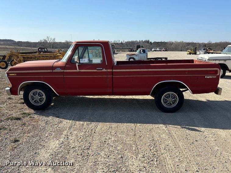 image for item EA4660 1978 Ford F150 Ranger pickup truck