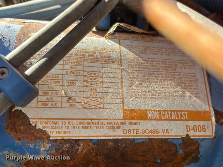 image for item EA4660 1978 Ford F150 Ranger pickup truck